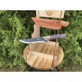 Lauko virtuvės peilis su medine rankena (vidutinis)
